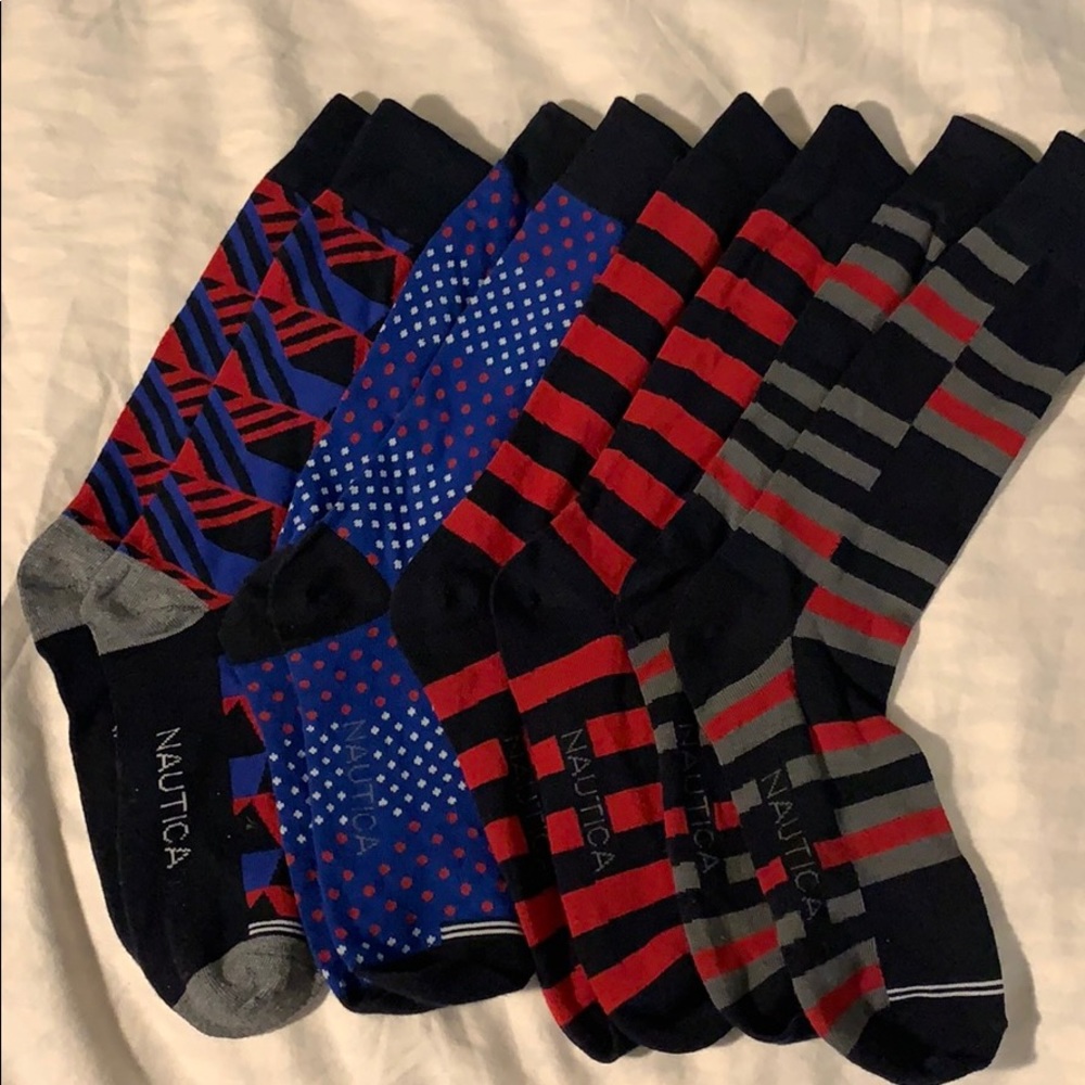 New Nautica dress socks